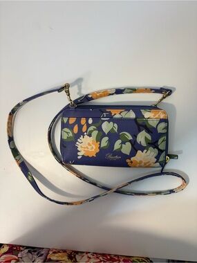 Julia Buxton Ultimate Organizer Crossbody Wallet.